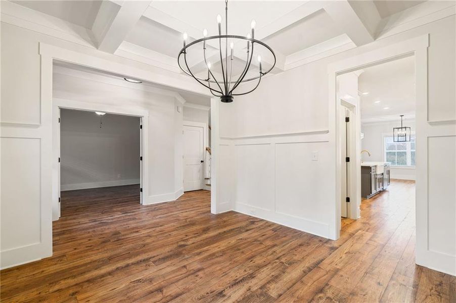Spacious, unfurnished interior of a new home in Alcovy Station, Covington (Image 48).