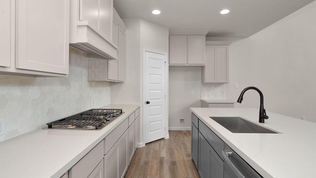 Furnished interior view inside a new home in Austin Point, Richmond (Image 7). Furnished interior view inside a new home in Austin Point, Richmond (Image 7).