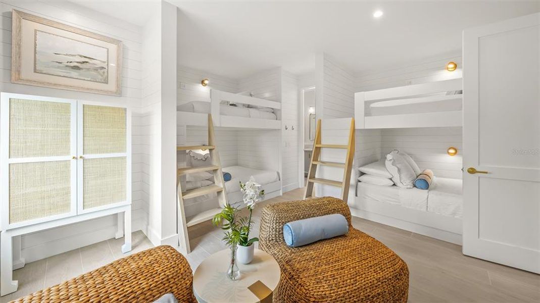 Furnished interior view inside a new home in , Sarasota (Image 32).