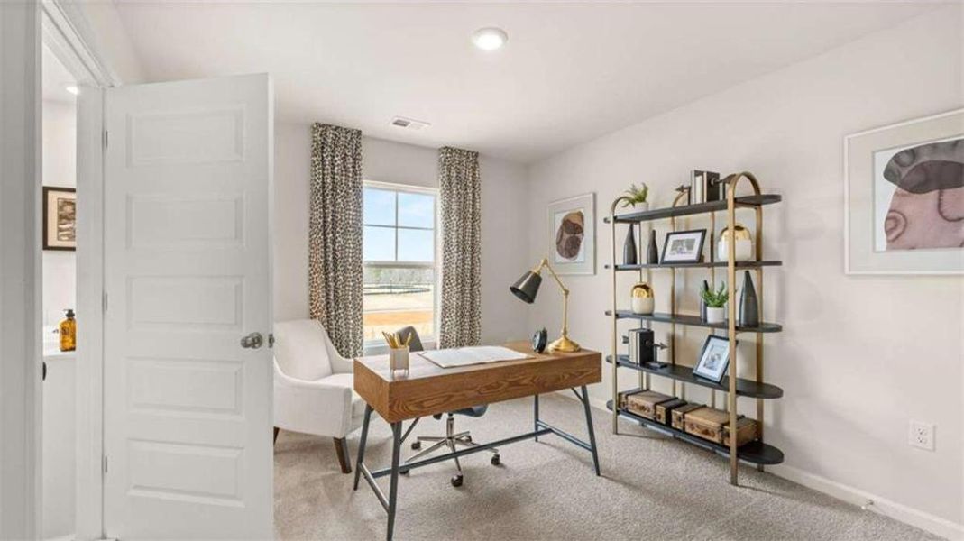 Furnished interior view inside a new home in Echo Glen, Stockbridge (Image 53). Furnished interior view inside a new home in Echo Glen, Stockbridge (Image 53).