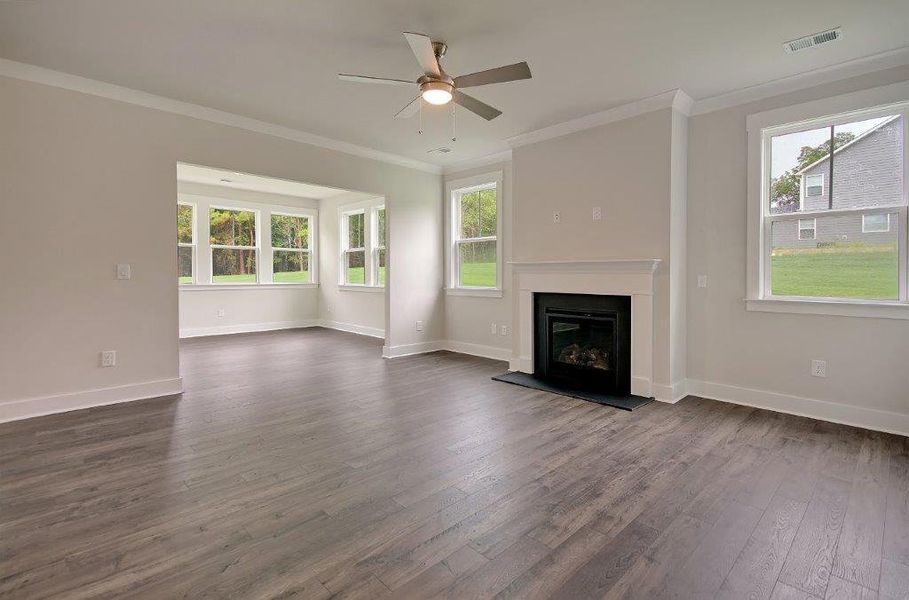 Spacious, unfurnished interior of a new home in , Moncks Corner (Image 11). Spacious, unfurnished interior of a new home in , Moncks Corner (Image 11).