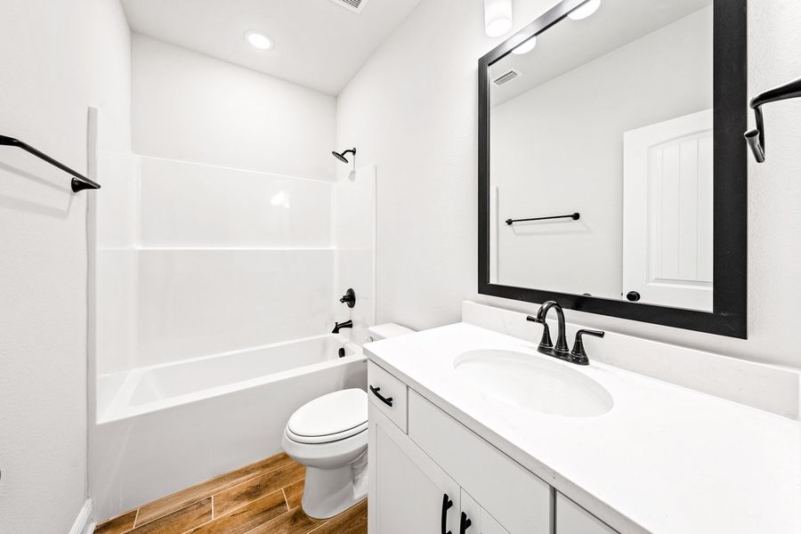 Furnished interior view inside a new home in Natureview, Freeport (Image 7).