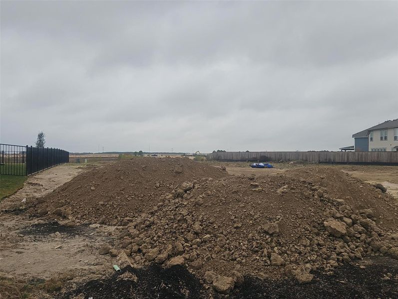 Site preparation for new homesites in Creekland Village at Bridgeland, Cypress (Image 22).