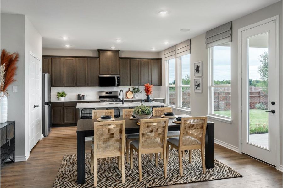 Representative furnished interior of a home built from the 2429 Modeled by KB Home in Princeton Estates II, Princeton (Image 6).