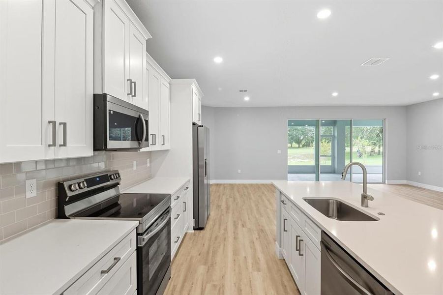 Furnished interior view inside a new home in , Homosassa (Image 6).