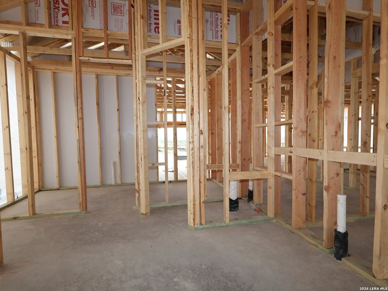 In-progress construction of a new home in Paloma Park, Converse, TX (Image 26).