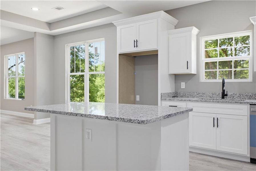 Furnished interior view inside a new home in , Calhoun (Image 15).