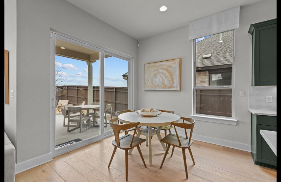 Furnished interior view inside a new home in Corley Farms, Boerne (Image 3).