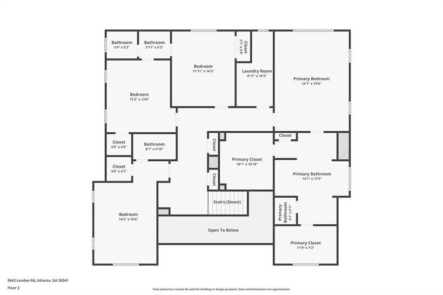 2D floor plan layout of this home in , Atlanta, GA (Image 31). 2D floor plan layout of this home in , Atlanta, GA (Image 31).