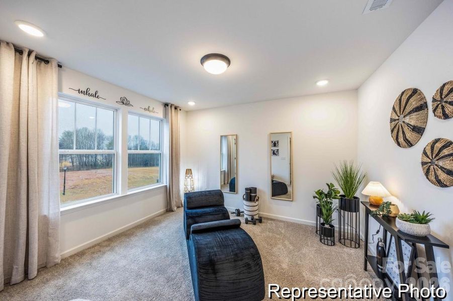 Furnished interior view inside a new home in Huntington Hills, Lincolnton (Image 20).