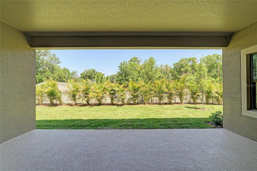Exterior details and patio area of a home in Crestwood Estates, Valrico (Image 23).