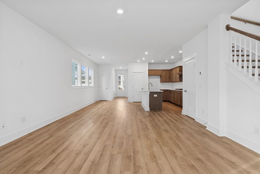 Spacious, unfurnished interior of a new home in Nexton - Midtown - The Park Collection, Summerville (Image 32). Spacious, unfurnished interior of a new home in Nexton - Midtown - The Park Collection, Summerville (Image 32).