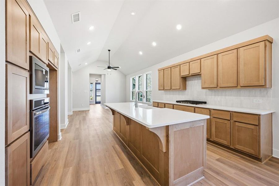 Furnished interior view inside a new home in Heritage Ranch: 40ft. lots, Sherman (Image 7). Furnished interior view inside a new home in Heritage Ranch: 40ft. lots, Sherman (Image 7).