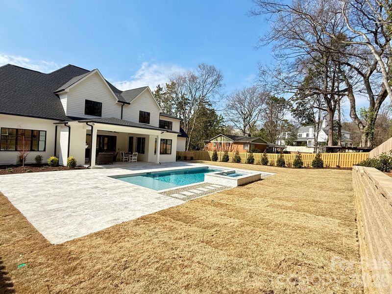 Exterior details and patio area of a home in , Charlotte (Image 28).