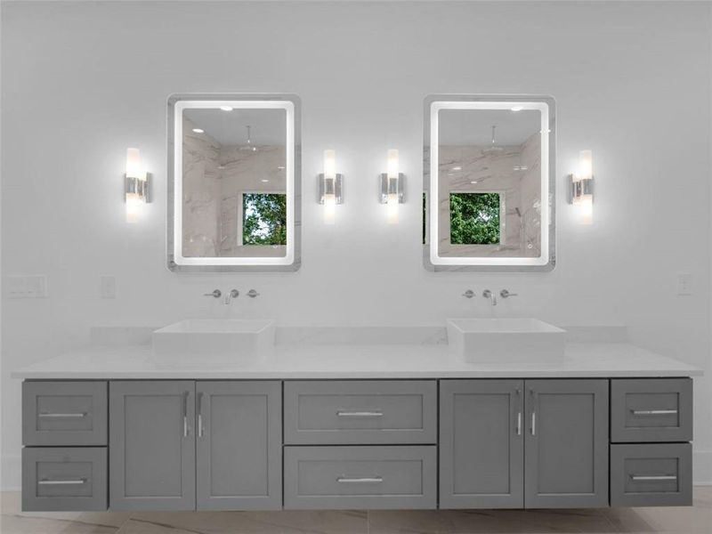 Furnished interior view inside a new home in , Jonesboro (Image 11).