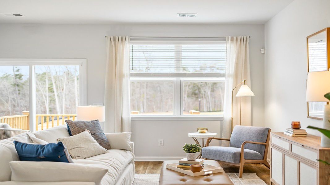 Furnished interior view inside a new home in Marion Village, Santee (Image 14). Furnished interior view inside a new home in Marion Village, Santee (Image 14).
