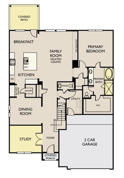 The Aubrey Floor plan The Aubrey Floor plan
