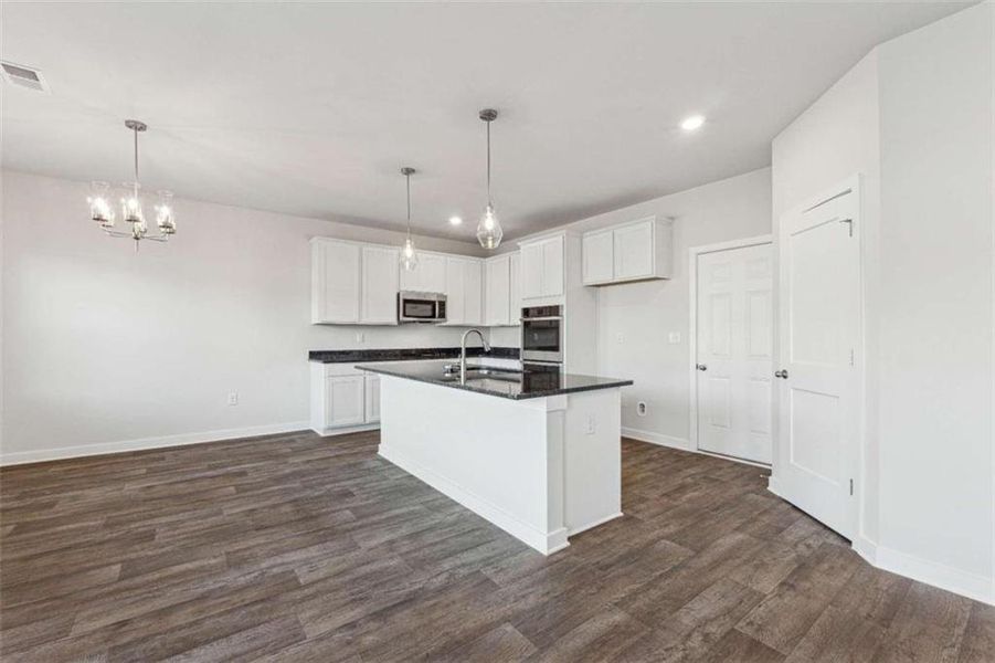 Furnished interior view inside a new home in Southern Hills, McDonough (Image 6).