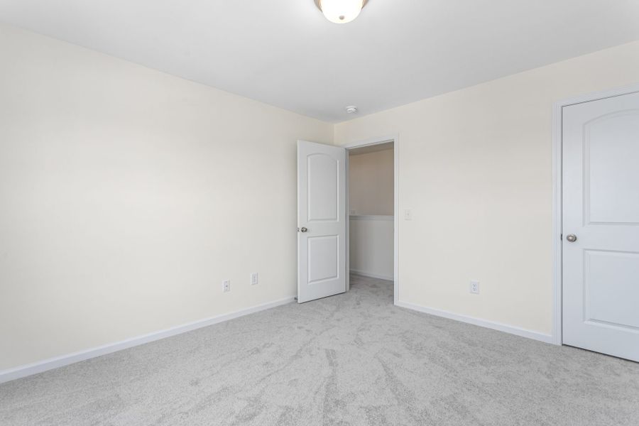 Representative unfurnished interior of a home built from the Vermont by Keystone Homes NC in The Wilcox, Greensboro (Image 18).