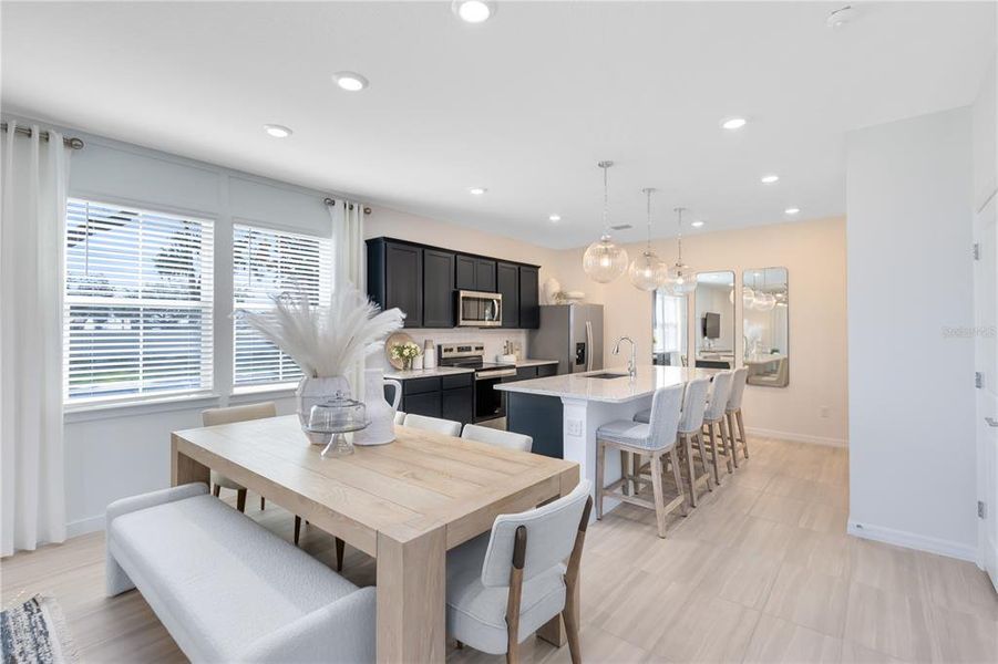 Furnished interior view inside a new home in The Cove at Nona Sound, Orlando (Image 12).