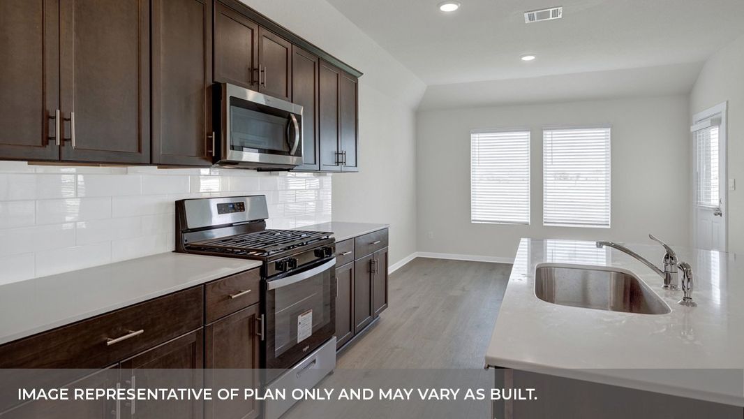 Furnished interior view inside a new home in Sonoma Oaks, Fredericksburg (Image 11). Furnished interior view inside a new home in Sonoma Oaks, Fredericksburg (Image 11).