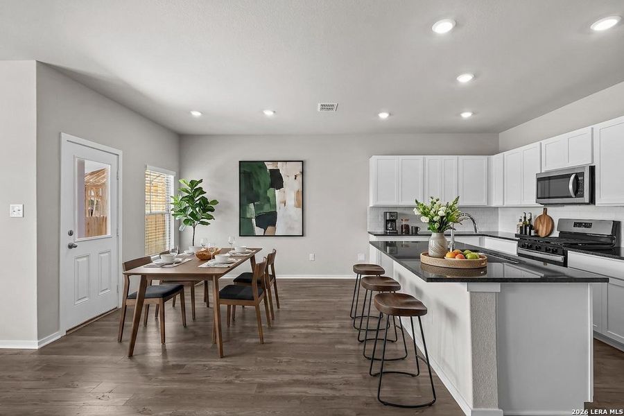 Furnished interior view inside a new home in Summerlin, San Antonio (Image 10).