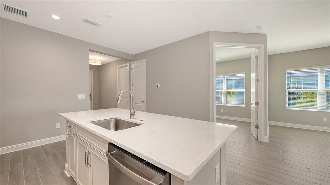 Furnished interior view inside a new home in Palm Grove, Lakewood Ranch (Image 10).