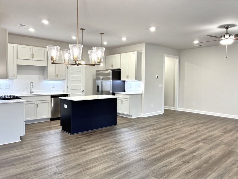 Furnished interior view inside a new home in Reidville Town Center, Reidville (Image 7).