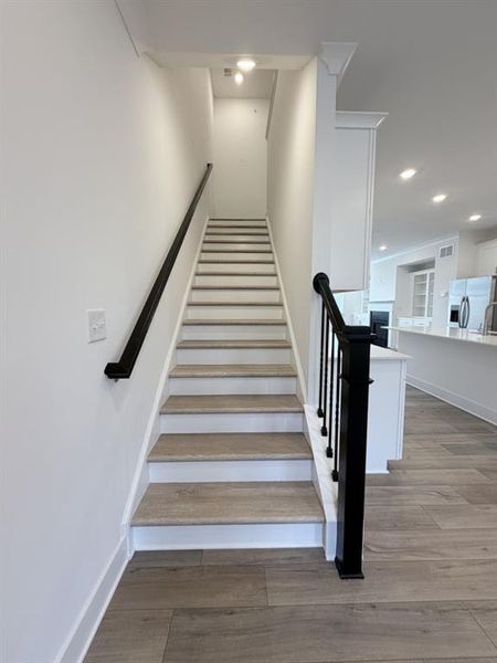 Spacious, unfurnished interior of a new home in Forrest Crossing, Woodstock (Image 6).