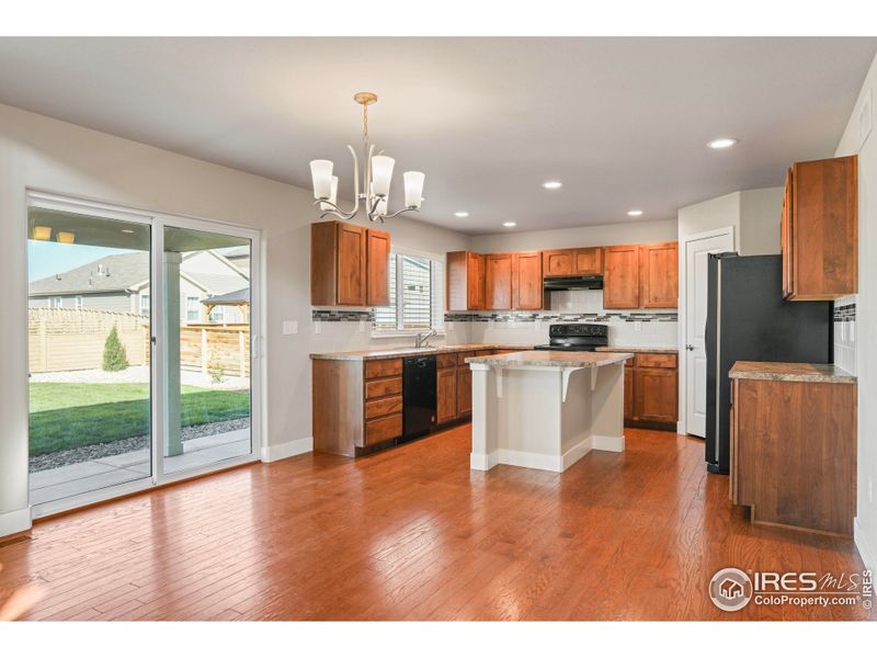 Furnished interior view inside a new home in Northridge Trails, Greeley (Image 5).