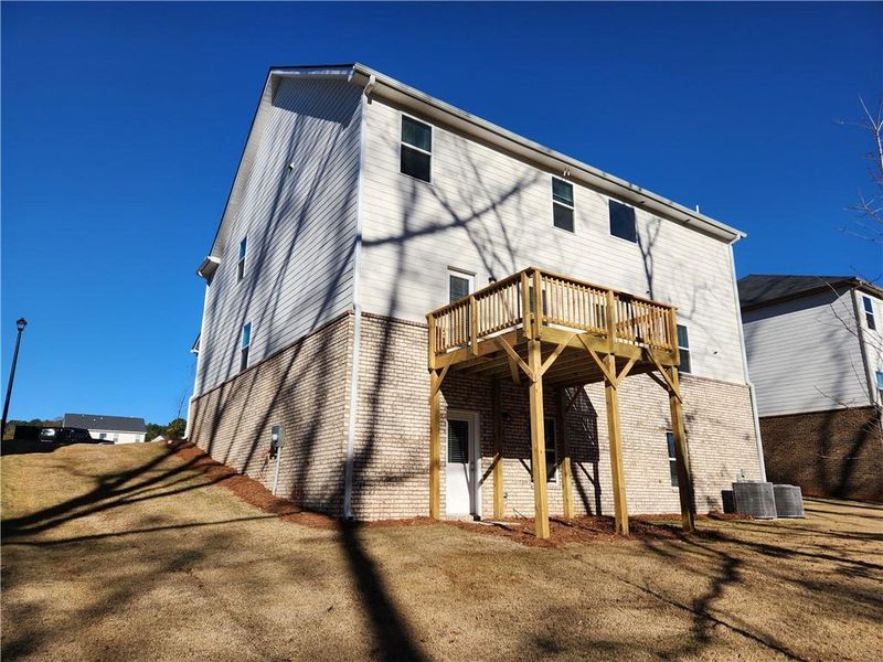 Exterior details and patio area of a home in Southern Hills, McDonough (Image 2). Exterior details and patio area of a home in Southern Hills, McDonough (Image 2).