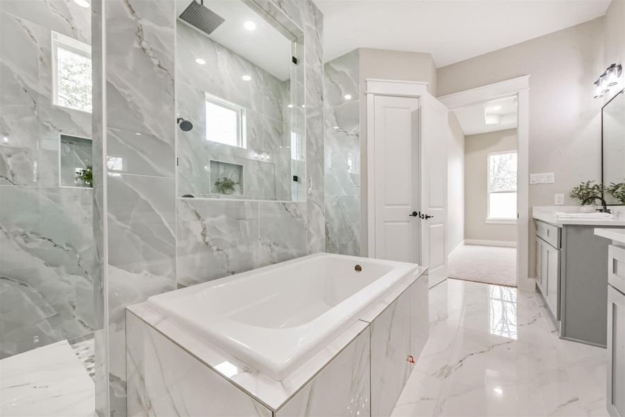 Furnished interior view inside a new home in , Pasadena (Image 18). Furnished interior view inside a new home in , Pasadena (Image 18).