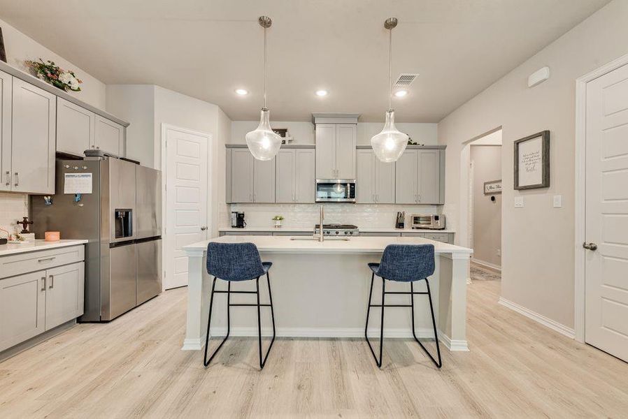 Furnished interior view inside a new home in , Flower Mound (Image 5).