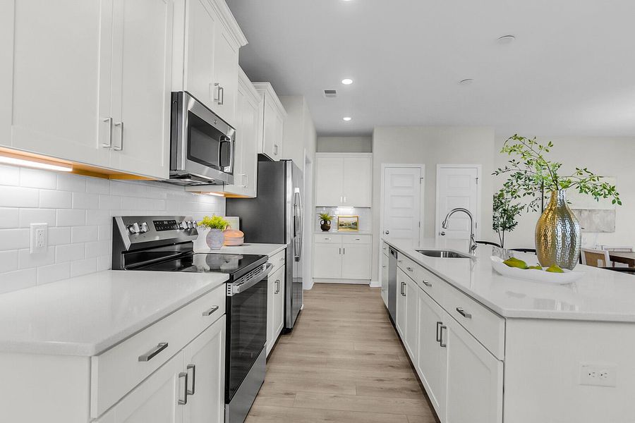 Furnished interior view inside a new home in Pineland Preserve, Summerville (Image 6).