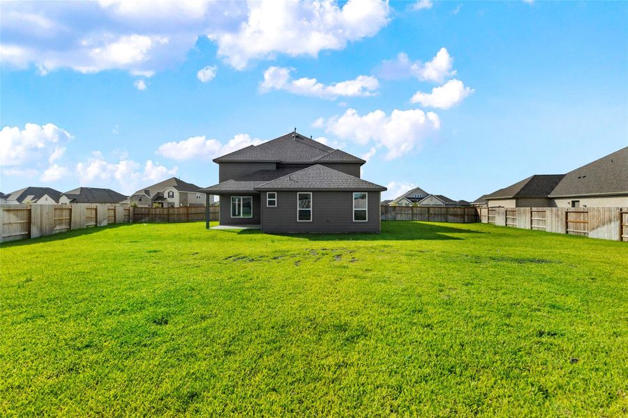Exterior details and patio area of a home in River Ranch Estates, Dayton (Image 21). Exterior details and patio area of a home in River Ranch Estates, Dayton (Image 21).