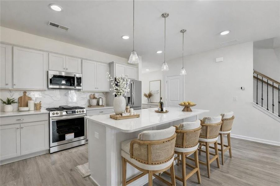 Furnished interior view inside a new home in , Sugar Hill (Image 4).