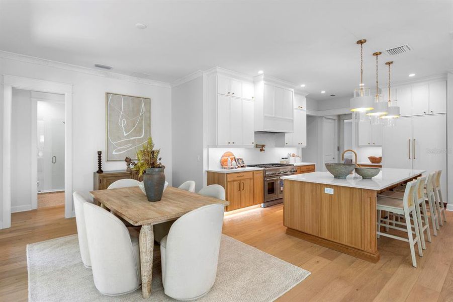 Furnished interior view inside a new home in , Tampa (Image 11).