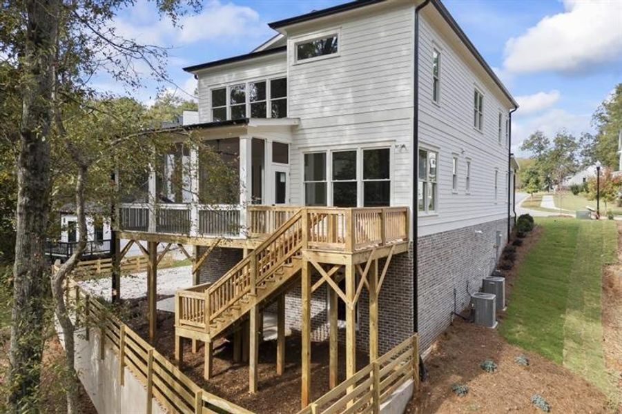 Exterior details and patio area of a home in , Madison (Image 24).