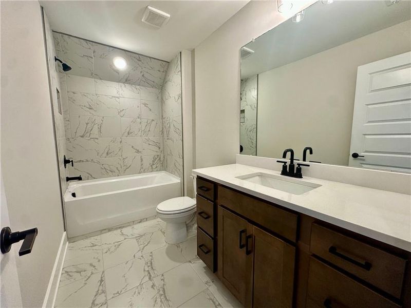 Furnished interior view inside a new home in Marble Tree, Ball Ground (Image 10).