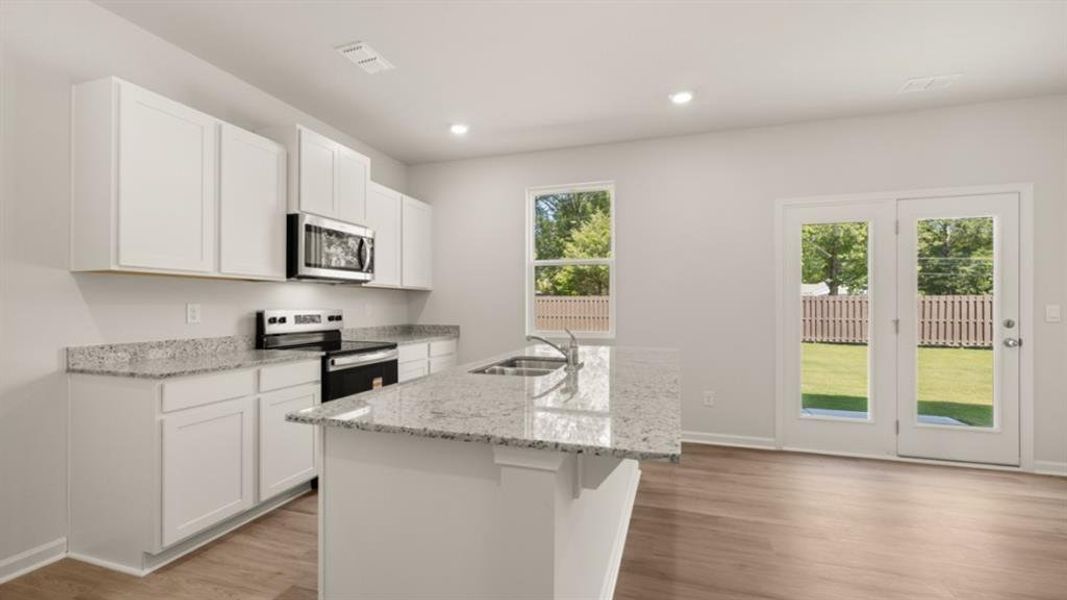 Furnished interior view inside a new home in Northberry, Rome (Image 8). Furnished interior view inside a new home in Northberry, Rome (Image 8).