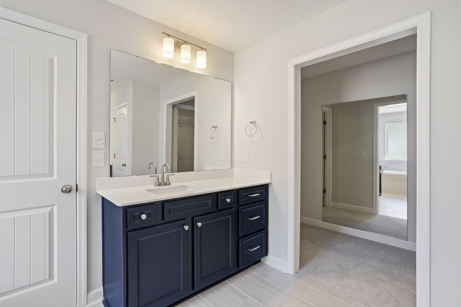 Furnished interior view inside a new home in Georgias Landing, Raleigh (Image 14).