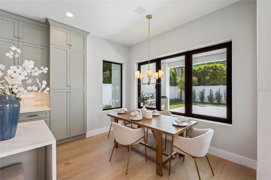 Furnished interior view inside a new home in , Winter Park (Image 17).
