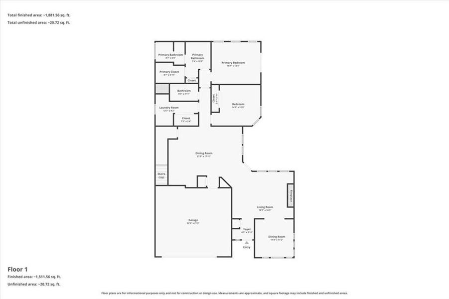 2D floor plan layout of this home in , Canton, GA (Image 5). 2D floor plan layout of this home in , Canton, GA (Image 5).