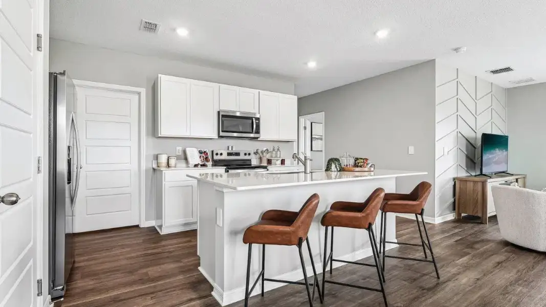 Furnished interior view inside a new home in Hawthorne Ranch, Lakeland (Image 11).