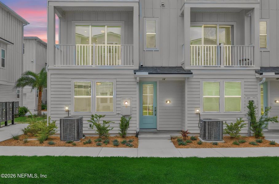 Exterior details and patio area of a home in North Beach Townhomes, Jacksonville Beach (Image 24). Exterior details and patio area of a home in North Beach Townhomes, Jacksonville Beach (Image 24).