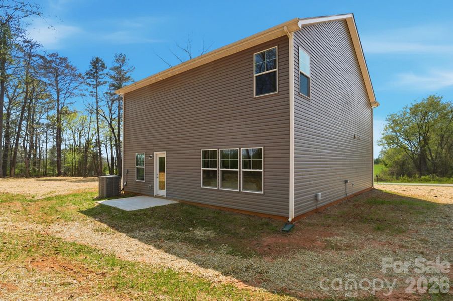 Exterior details and patio area of a home in , Lincolnton (Image 28).