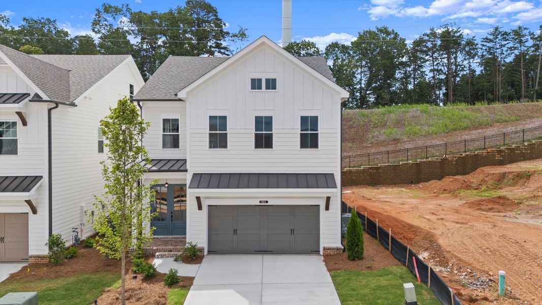 Representative exterior photo of a completed home built from the The Cameron by The Providence Group in Palisades Single Family, Cumming, GA (Image 22).