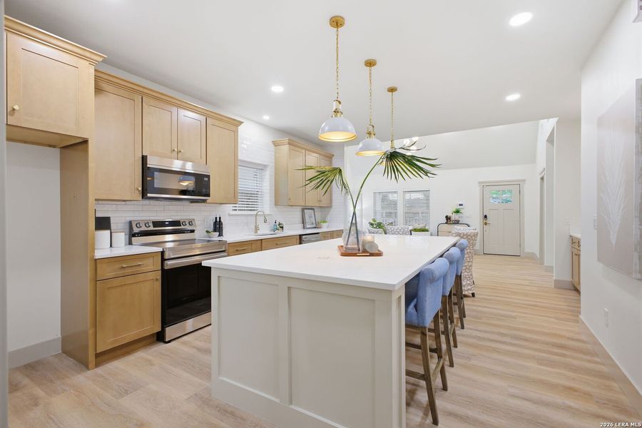 Furnished interior view inside a new home in , San Antonio (Image 13).
