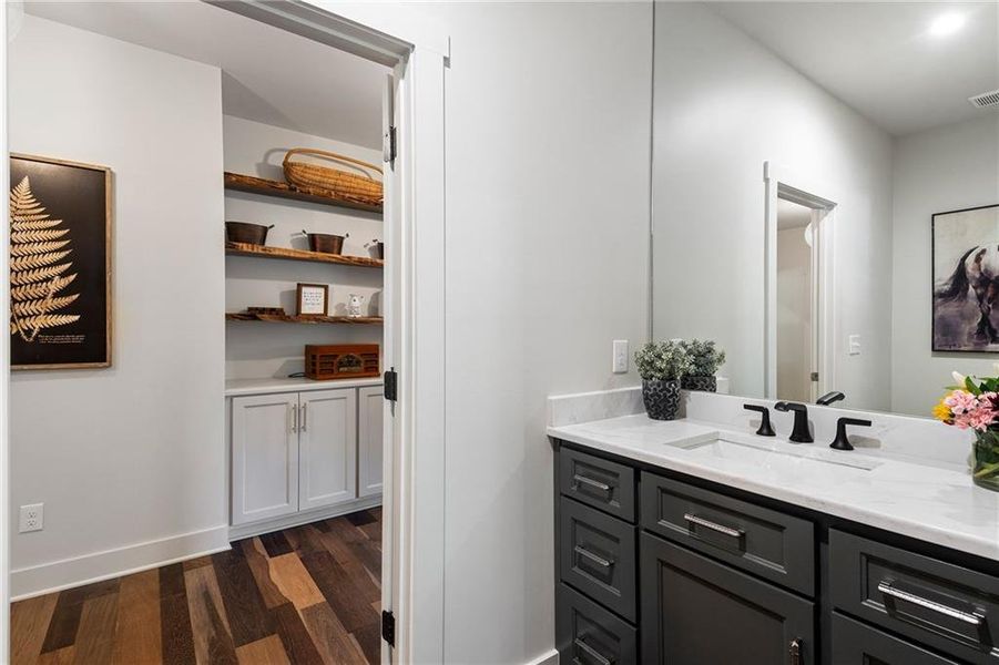 Furnished interior view inside a new home in , Canton (Image 18).