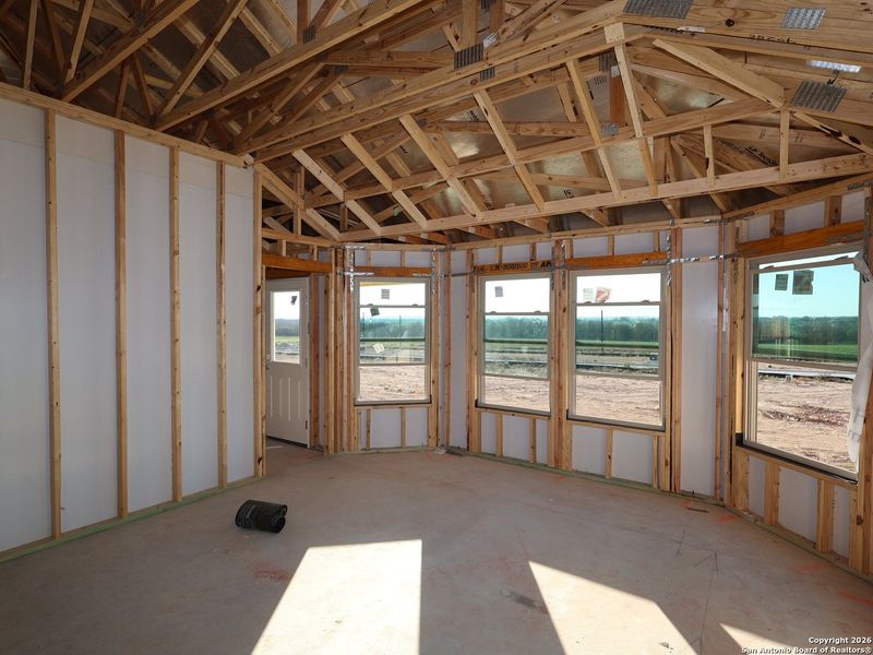 In-progress construction of a new home in Mesquite Ridge, San Antonio, TX (Image 35).